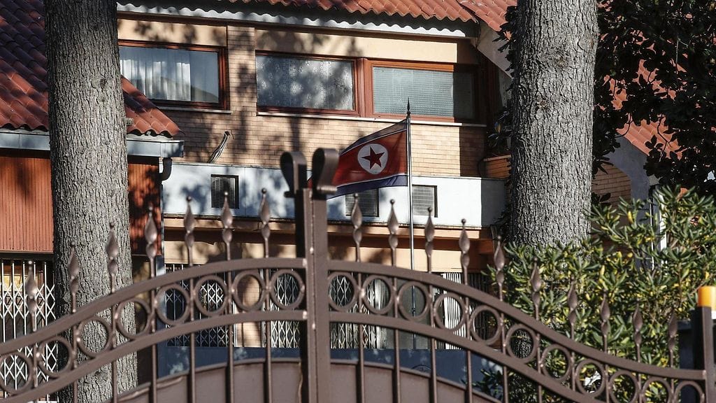 Pohjois-Korean suurlähetystö Roomassa.