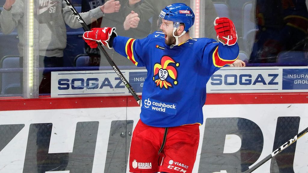 Nicklas Jensen tuuletti riehakkaasti komeaa 3–1-maaliaan.