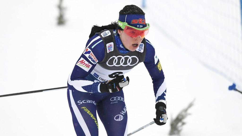 Krista Pärmäkoski Tour de Skillä.