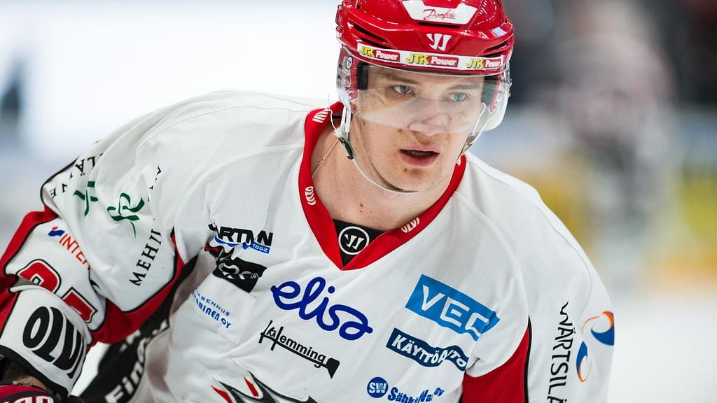 Olavi Vauhkonen on tehnyt jo kaksi maalia Vaasassa.