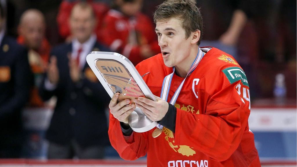 Venäjän kapteeni Klim Kostinin käytös on nostattanut kohua nuorten MM-kisoissa.