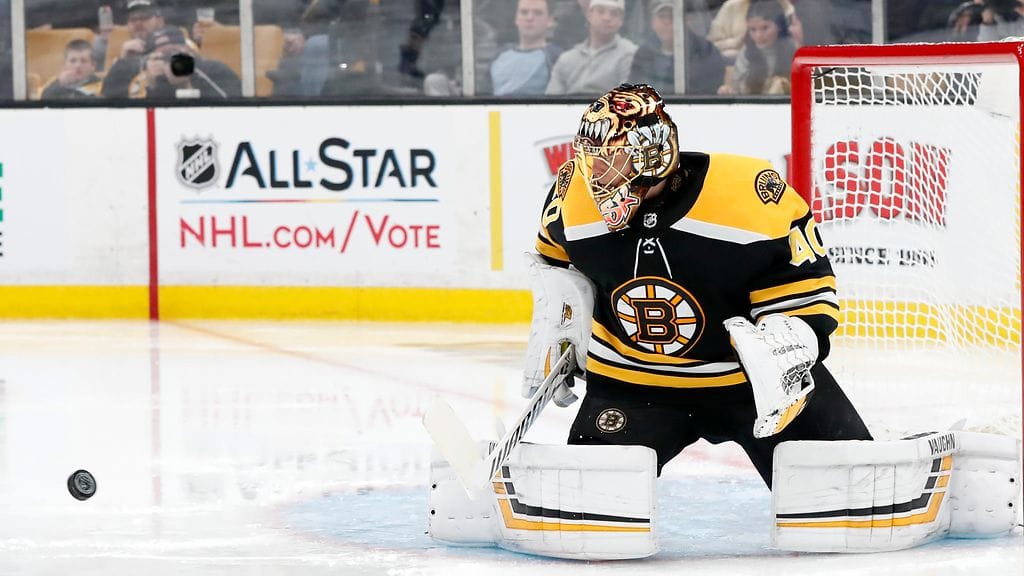 Boston Bruinsin Tuukka Rask torjui 31 laukausta 2–1-voitossa Buffalo Sabresia vastaan.