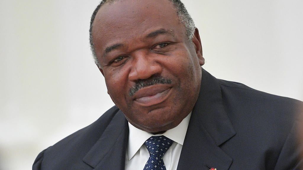Maan presidentti Ali Bongo Ondimba.
