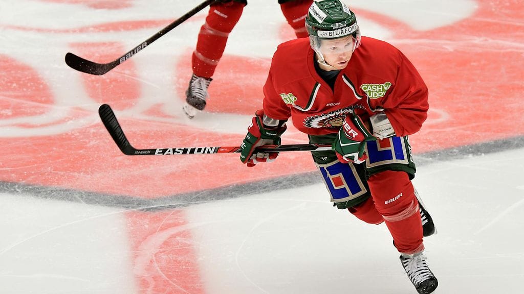Frölunda Indiansin Ryan Lasch johtaa koko CHL:n pistepörssiä. Lasch muistetaan SUomessa Pelicansista ja TPS:stä.