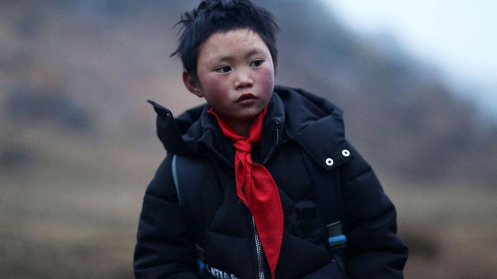 Yhdeksänvuotiaan Wang-pojan elämä on muuttunut paljon viimeisen vuoden aikana.