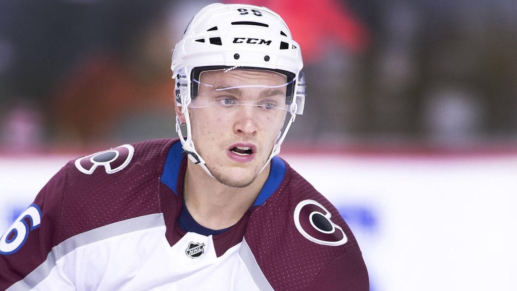 Mikko Rantanen taistelee NHL:n pistepörssin kärkisijoista.