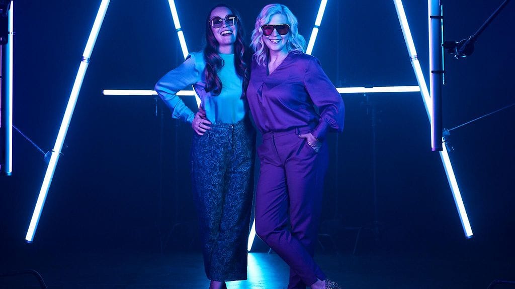 Marja Hintikka ja Vappu Pimiä ovat Vappu & Marja Liven juontajat.