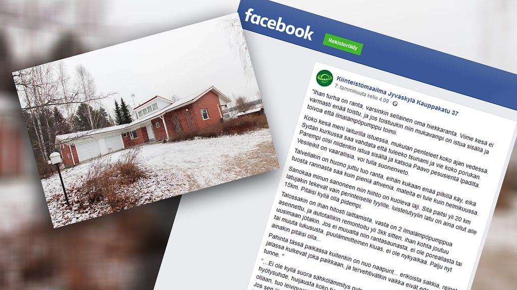 myynti-ilmoitus talo