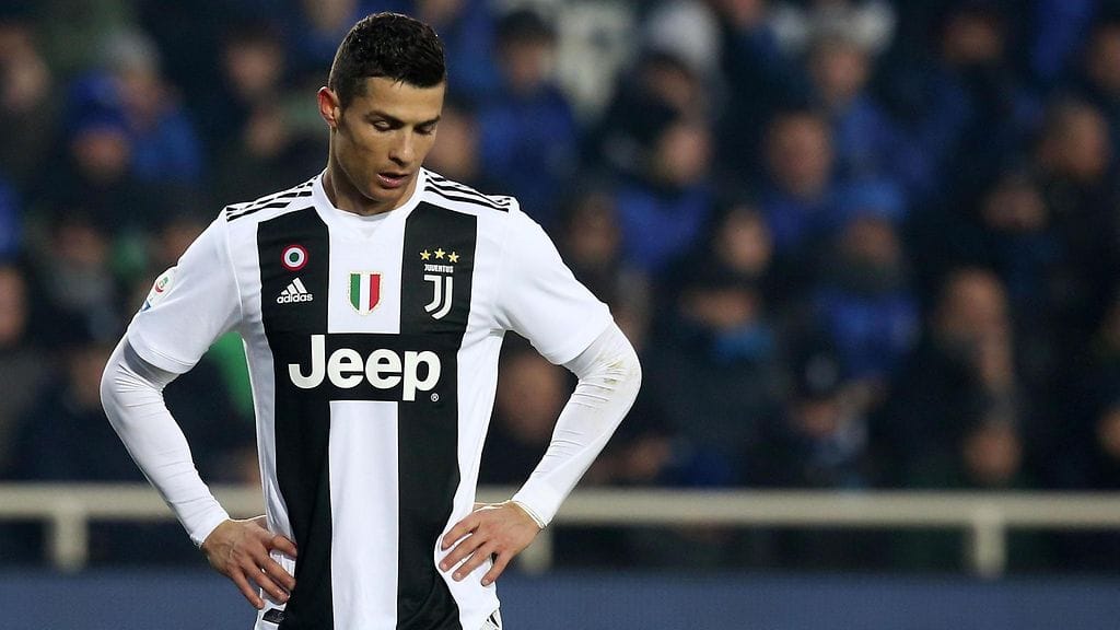 Cristiano Ronaldo edustaa Juventusta.