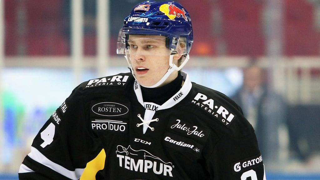 Kaapo Kakko palaa TPS:n kokoonpanoon perjantain liigakierroksella.