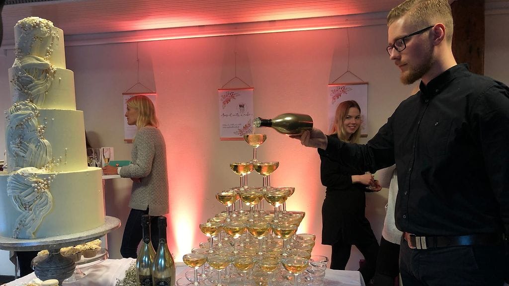 häämessut, juomat, kuohuviini