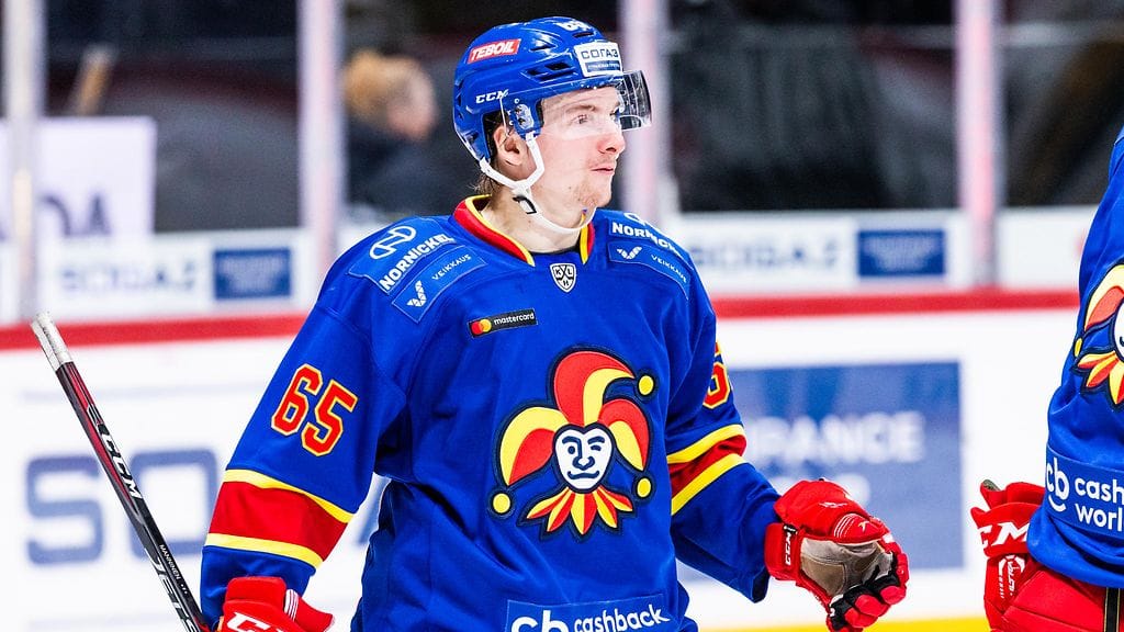 Sakari Manninen teki Jokereille kolme maalia. Arkistokuva.