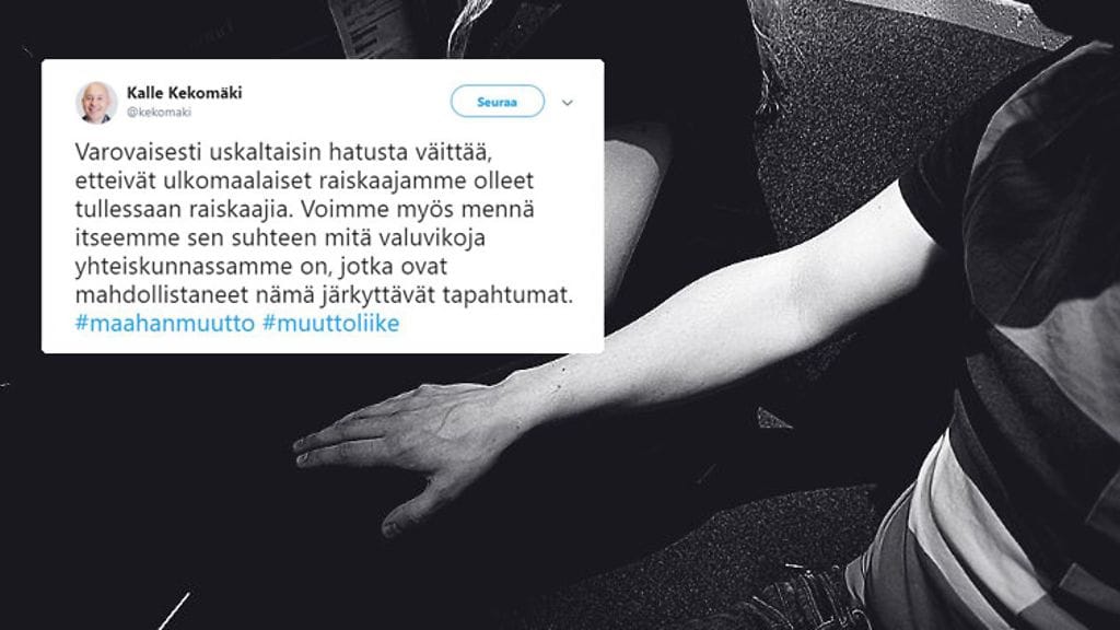 Kalle Kekomäen tviitti herätti runsaasti keskustelua ja häneltä tivattiin pian myös tarkennuksia kirjoitukseensa.