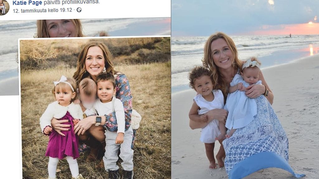 Katie Page sai yllättyä toden teolla, kun hänen perheeseensä tuli uusi sijoituslapsi.
Kuvien lähde Facebook