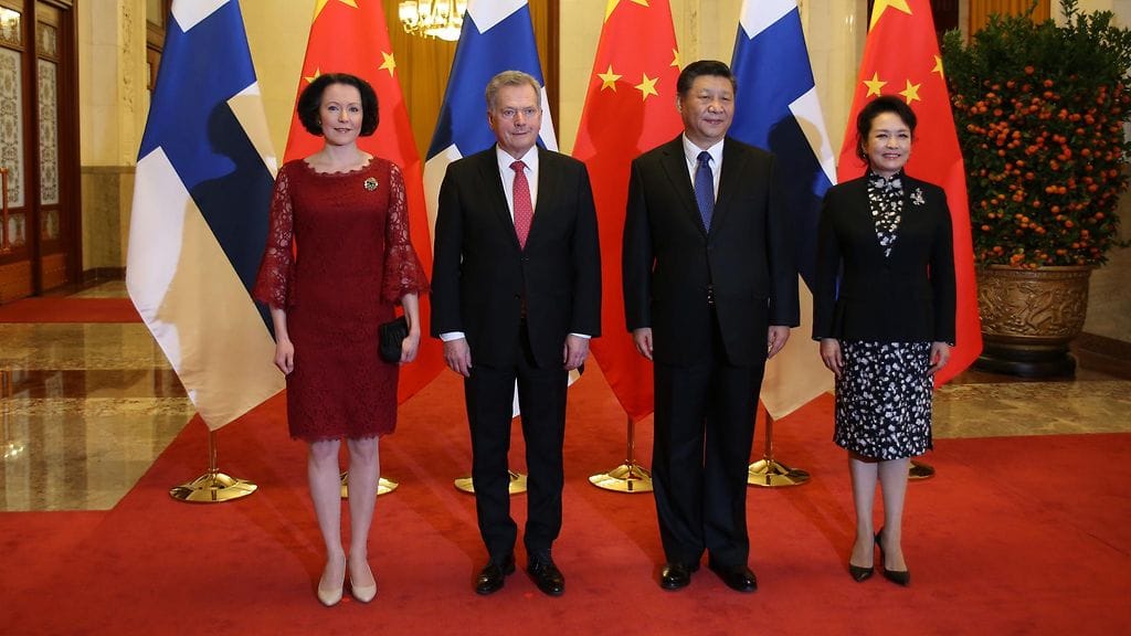 Sauli Niinistö Jenni Haukio Kiinassa