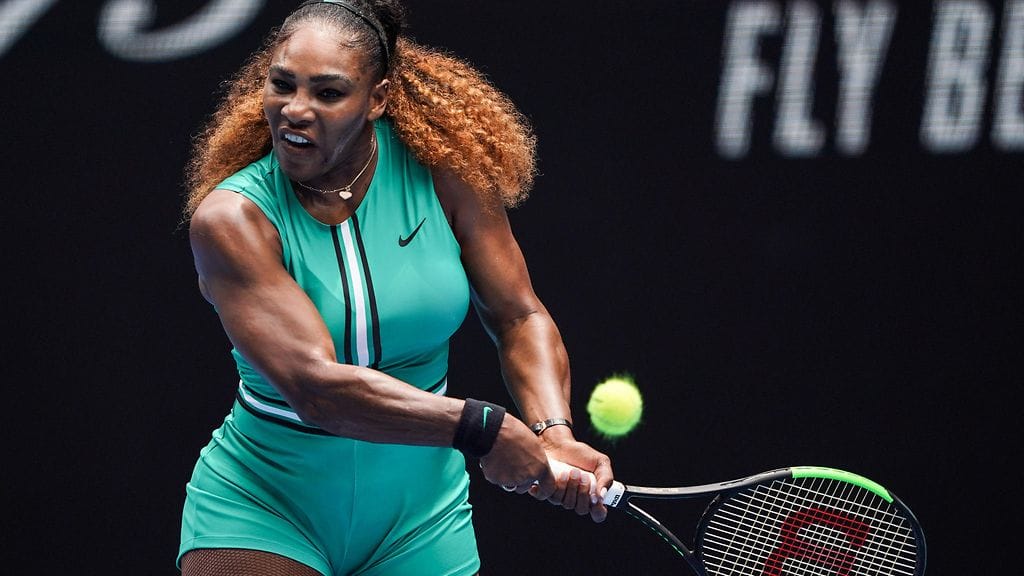 Serena Williams iski jatkoon Australian avoimissa.