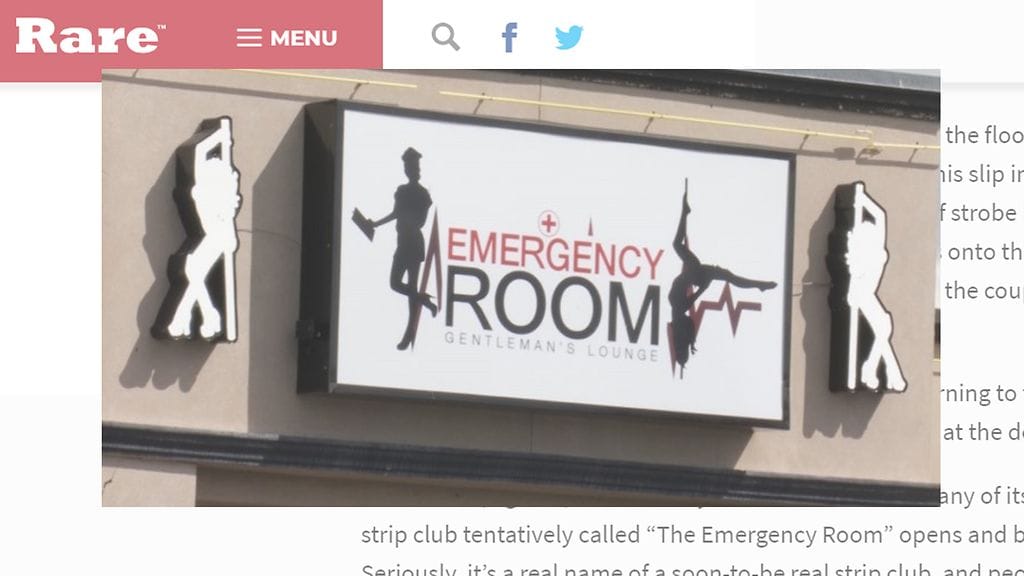 Kaupunki on huolissaan siitä, voisiko uuden klubin nimi aiheuttaa sekaannusta ihmisissä, jotka etsivät aitoa ensiapuasemaa.
Kuvan lähde Rare.us