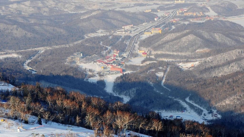 Kuvaa Kiinan Harbinista.