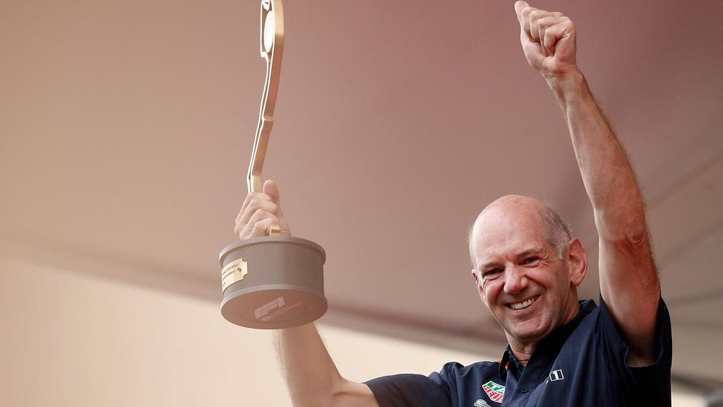 Adrian Newey on jälleen innostunut.