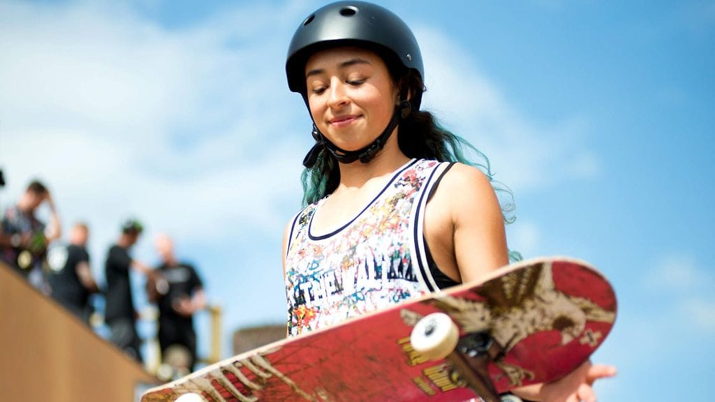 Lizzie Armanto on rullalautailun menestysnimiä.