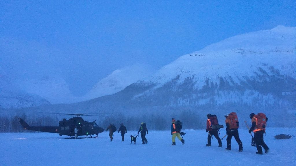 Norjan Tamokdalenissa etsittiin tammikuussa neljää lumivyöryn alle jäänyttä uhria, joista kolme oli suomalaisia.