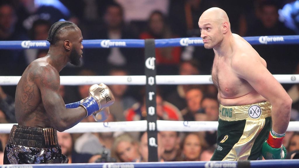 Tyson Fury ja Deontay Wilder kohtasivat joulukuussa nyrkkeilykehässä.