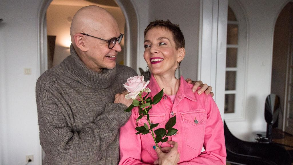 Jorma Uotinen ja Maria Veitola.