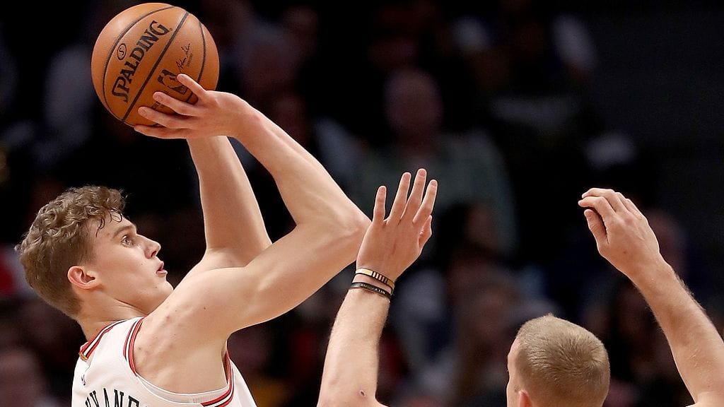 Lauri Markkanen nakutti 27 pistettä Denver Nuggetsia vastaan.