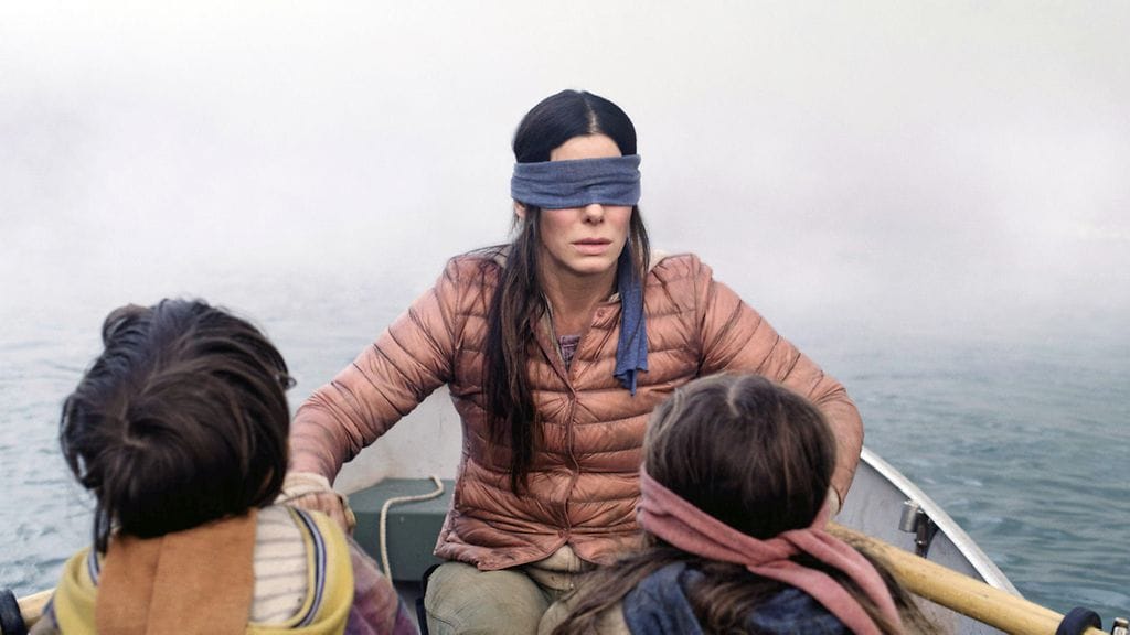 Sandra Bullock tähdittää Bird Box -elokuvaa.