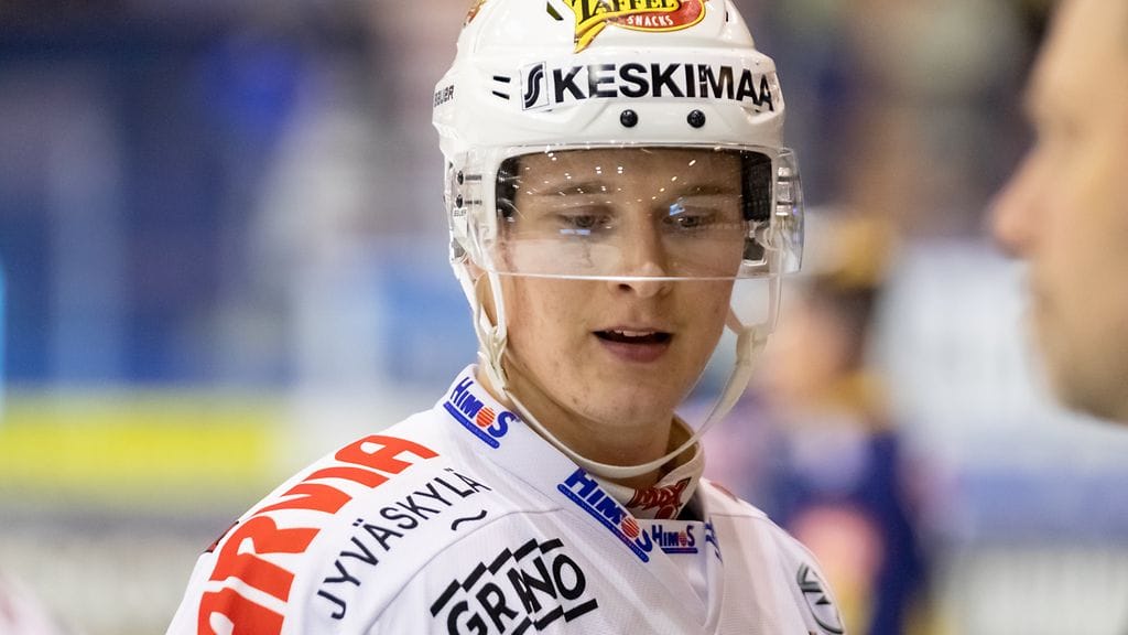 Samuli Ratinen vei JYPin 1-0-johtoon Jyväskylässä.