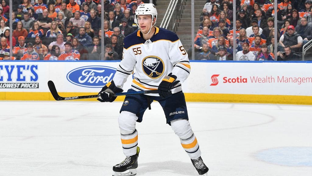 Rasmus Ristolainen on tuttu jykevä näky Buffalo Sabresin takalinjoilla.