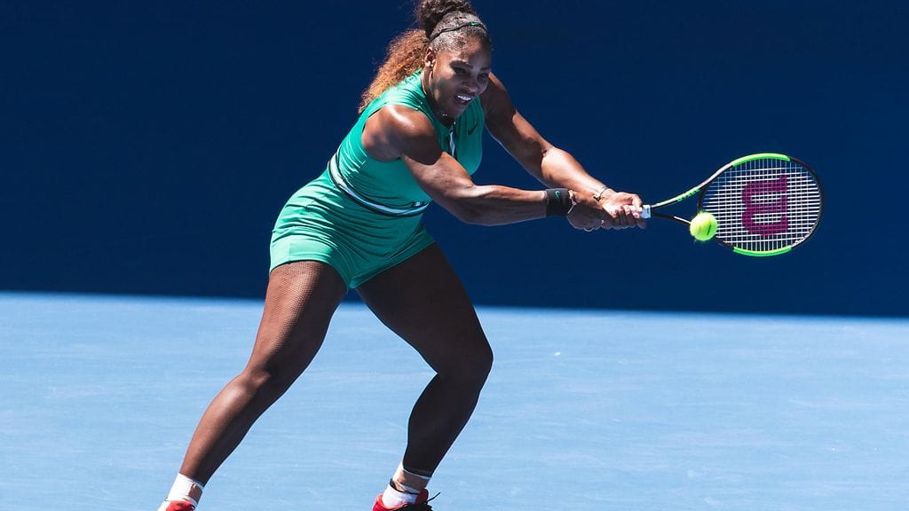 Serena Williams on ollut hyvässä iskussa Australian avoimissa.