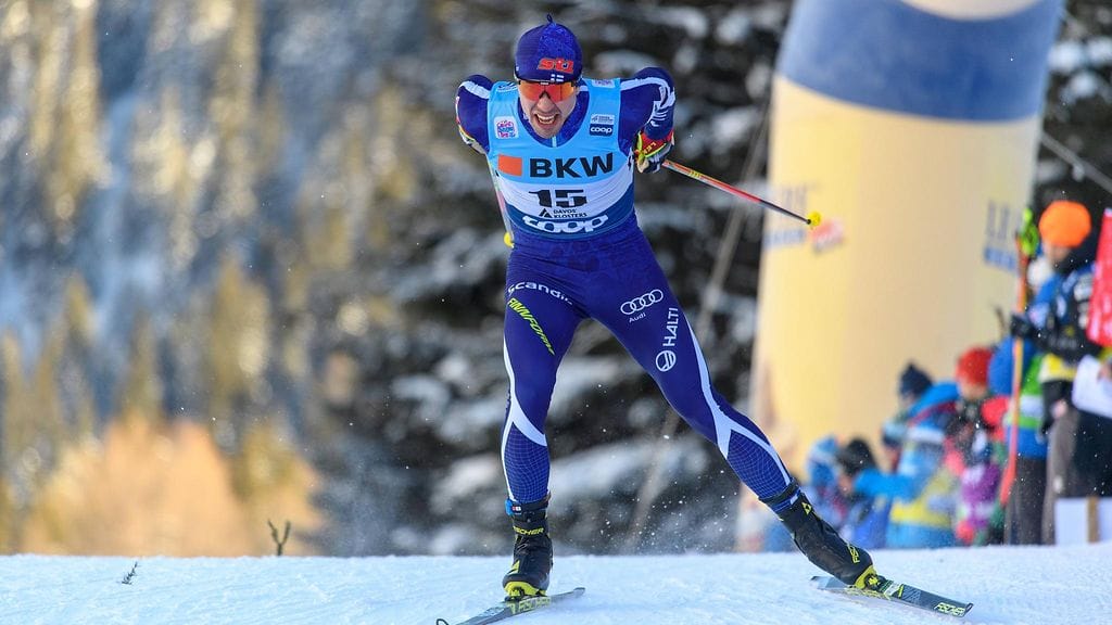 Ristomatti Hakola oli Otepään sprinttikilpailun aika-ajojen paras suomalainen.