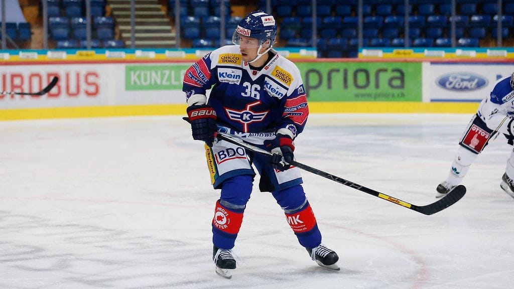 Jussi Jokinen vieraili syksyllä Sveitsin NLB-liigassa, Klotenin riveissä.