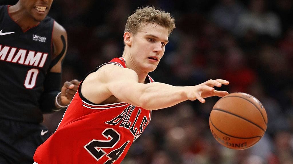 Chicago Bullsin Lauri Markkanen oli oma itsensä Miamia vastaan.