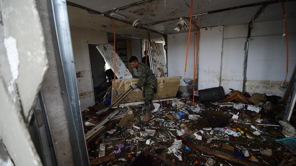 Kuvituskuvassa maanjäristyksen tuhoja Chilen Santiagossa vuonna 2015.