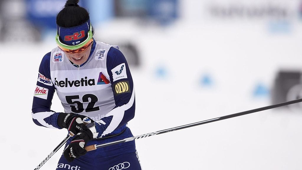 Krista Pärmäkoski oli odotetun kova SM-kisojen 10 kilometrin perinteisen kisassa.