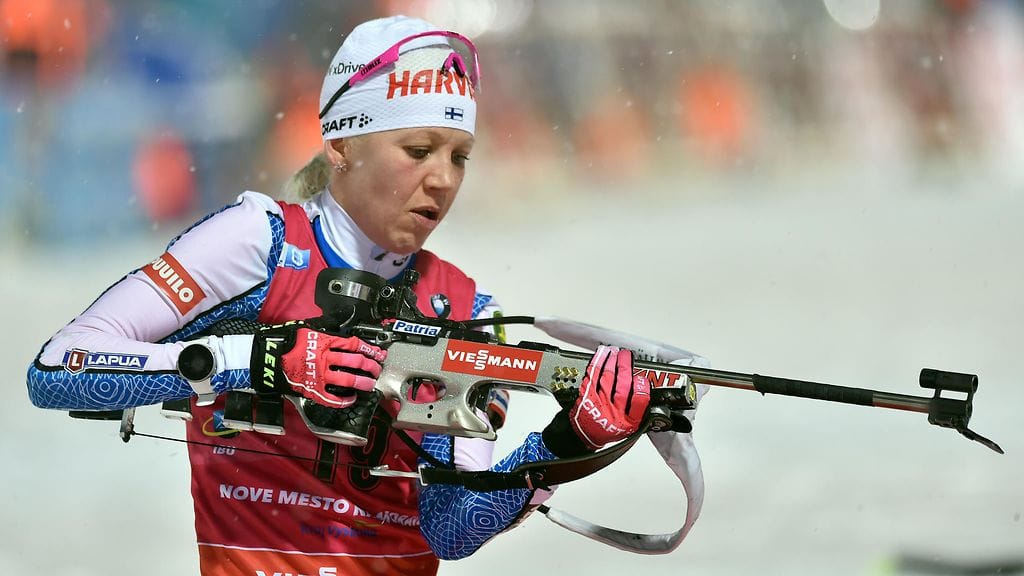 Ammuntaan liittyvät haasteet vaivasivat jälleen Kaisa Mäkäräistä.
