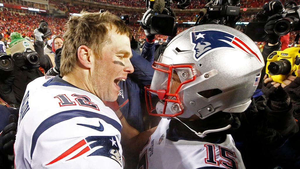 New Englang Patriots eteni jo kolmatta kertaa perättäin Super Bowliin.