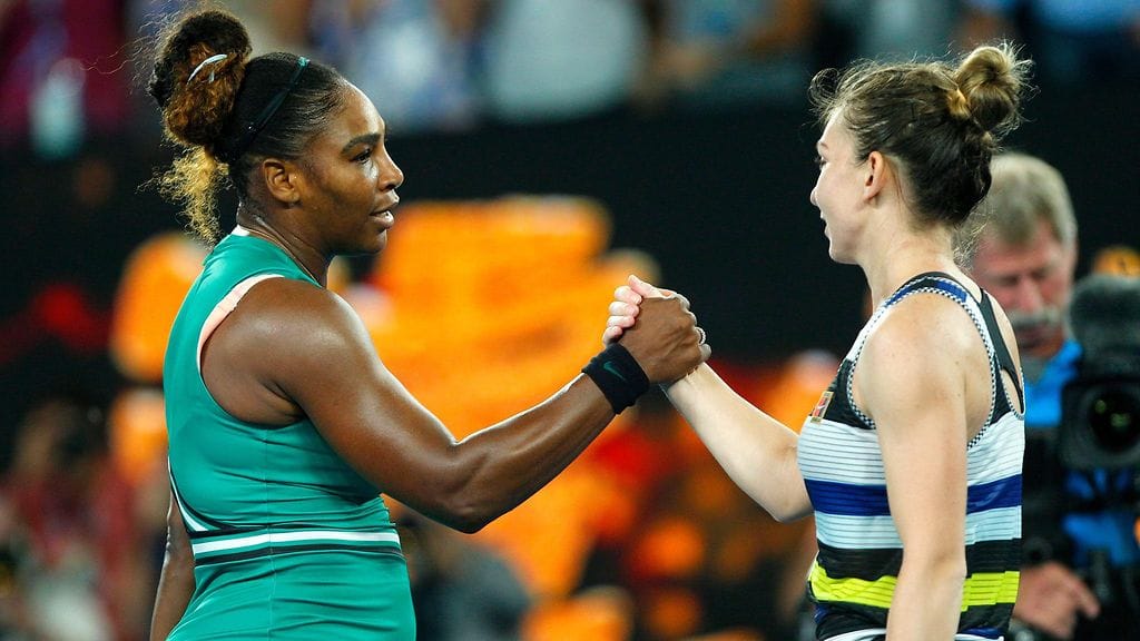 Serena Williams pudotti Ranskan avointen neljännellä kierroksella Simona Halepin.