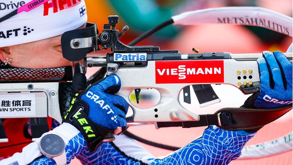 Kaisa Mäkäräisen ammunta kulki vielä kauden alussa Pokljukassa.