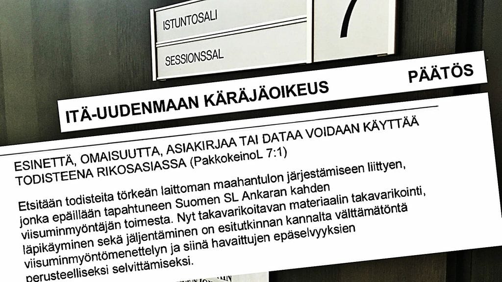 takavarikko - viisumit