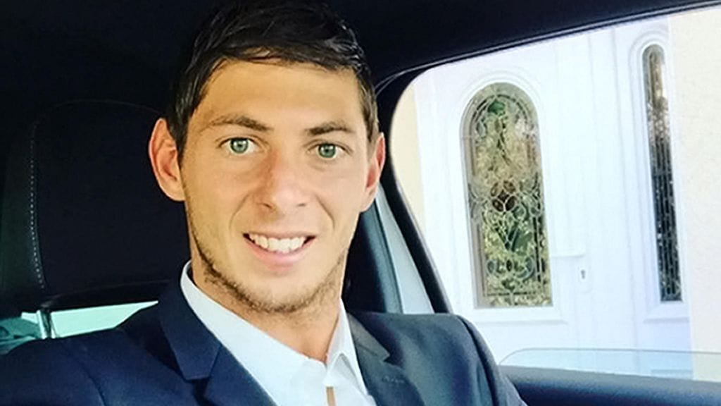 Cardiffin uusi hankinta Emiliano Sala oli tiistaina kadonneen lentokoneen kyydissä.