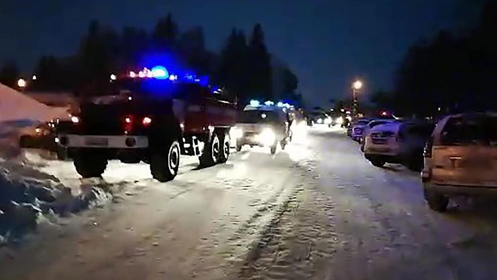 Hanty-Mansijskin lentokentän liepeillä oli hälytysajoneuvoja. Vaatimuksen tehnyt matkustaja pidätettiin kentällä.