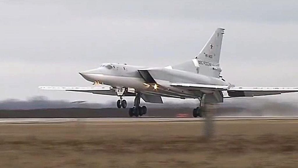 Kuvituskuvassa Venäjän ilmavoimien Tupolev Tu-22M3 -kone.