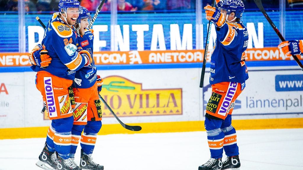 Tappara juhli Tampereella.