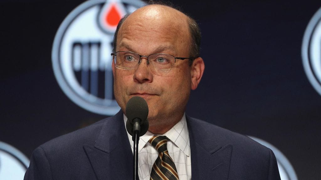 Peter Chiarelli on saanut potkut Edmonton Oilersista.