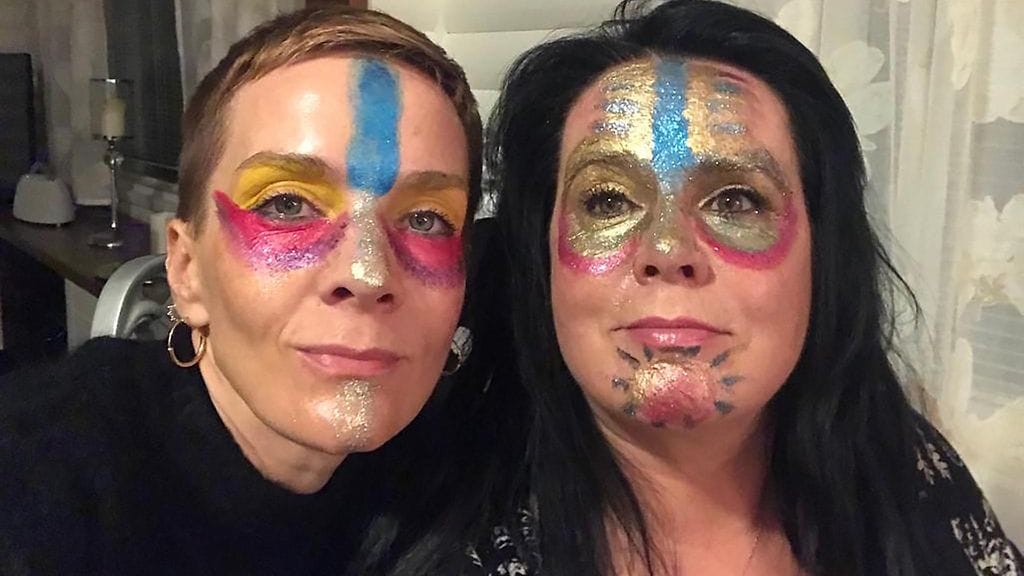 Maria Veitola ja Kaija Koo