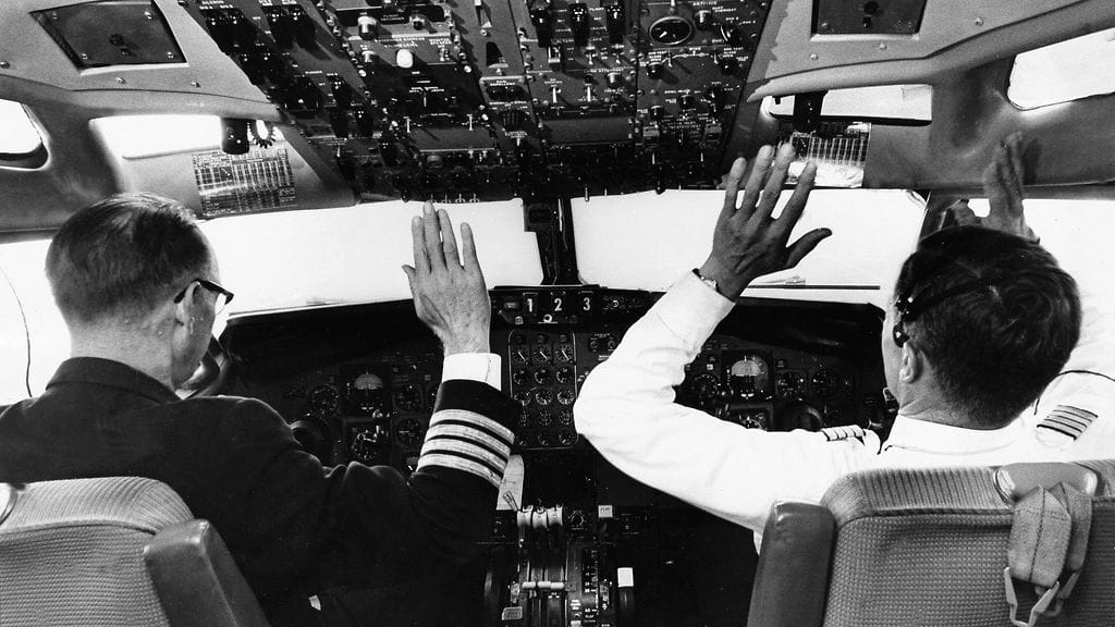 Boeing 727 arkistokuva lentokone