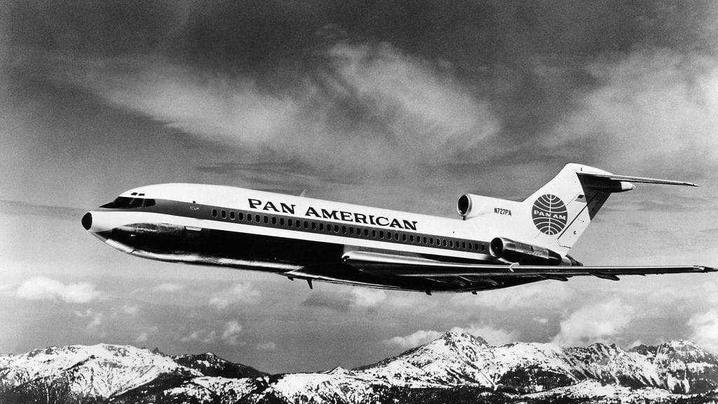 Boeing 727 arkistokuva lentokone (2)